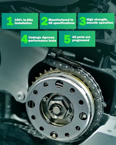 Image of SCITOO Timing Chain Kit for Ford Expedition 5L3Z-6268-A TK6068 SOHC V8 5.4L | Engine Timing Chain Kit for Ford for F-150 for F-250 for F-350 Super Duty,for Lincoln Mark LT Navigator 2004-2008