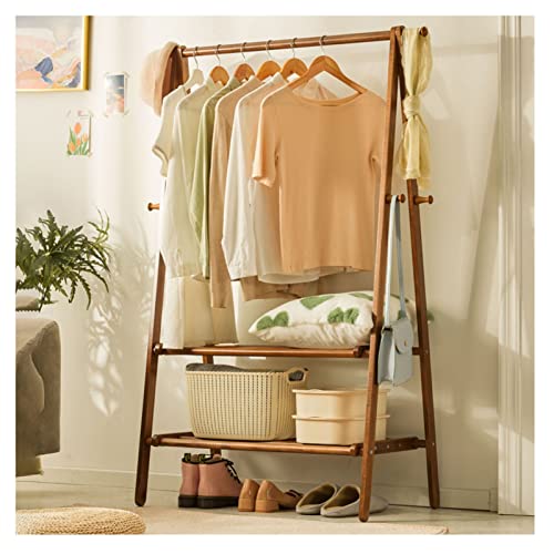 靴ベンコートスタンドラックハンガー衣料品衣服ラック衣類衣料品2層の棚付き棚を用意するための追加の保管用マルチパスハンガーラックベッドルームクローゼットランドリーオフィス用 LWX