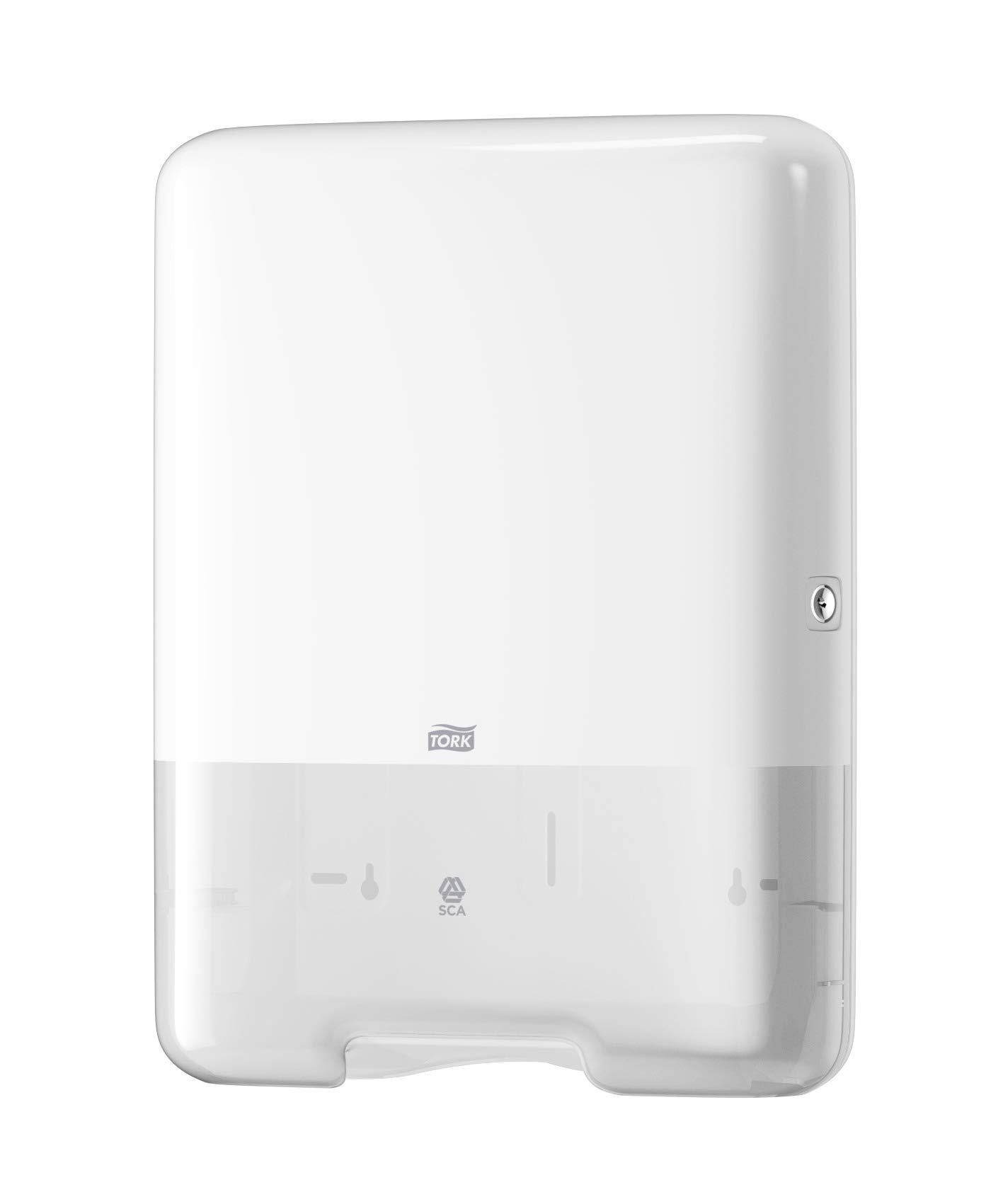 Tork 553000 - Dispenser per asciugamani singolo e pieghevole, colore: Bianco