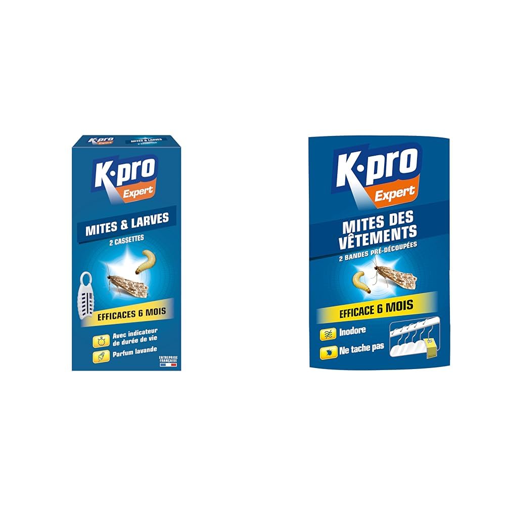 Cassettes Mites Kapo à Action Continue : Évite Leur Réapparition 6 Mois