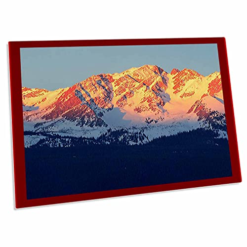 Alfombrilla de escritorio 3dRose Gore Range Winter Sunset miniatura 1