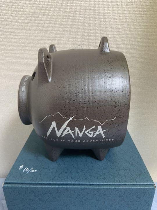 Amazon.co.jp: NANGA大阪店のみ限定100個NANGA 信楽焼 蚊取り線香入れ 