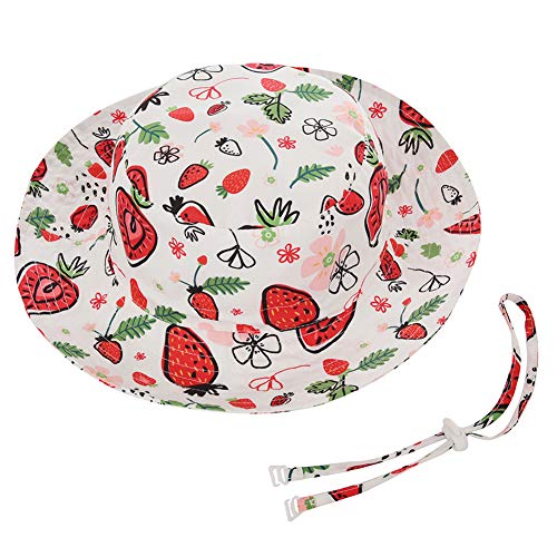 Baby Sun Hat Adjustable - Outdoor Toddler Swim Beach Pool Hat Kids UPF 50+ Wide Brim Chin Strap Summer Play Hat3