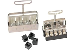Ladbrooke 3-Piece Basics Nesting Soil Block Maker Set with Mini Soil Blocker