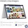 HP OmniBook 7 Flip 16 inch 2-in-1 Next Gen AI PC, 2K Touchscreen Display, Intel Core Ultra 5 226V, 16 GB RAM, 512 GB SSD, Intel Arc 130V GPU, Windows 11 Home, Copilot+ PC, Glacier Silver, 16-au0000nr