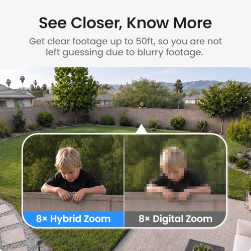 aosu T2 Dual-Lens 3K Telephoto 360° PTZ Wireless Outdoor Security Camera - image 4