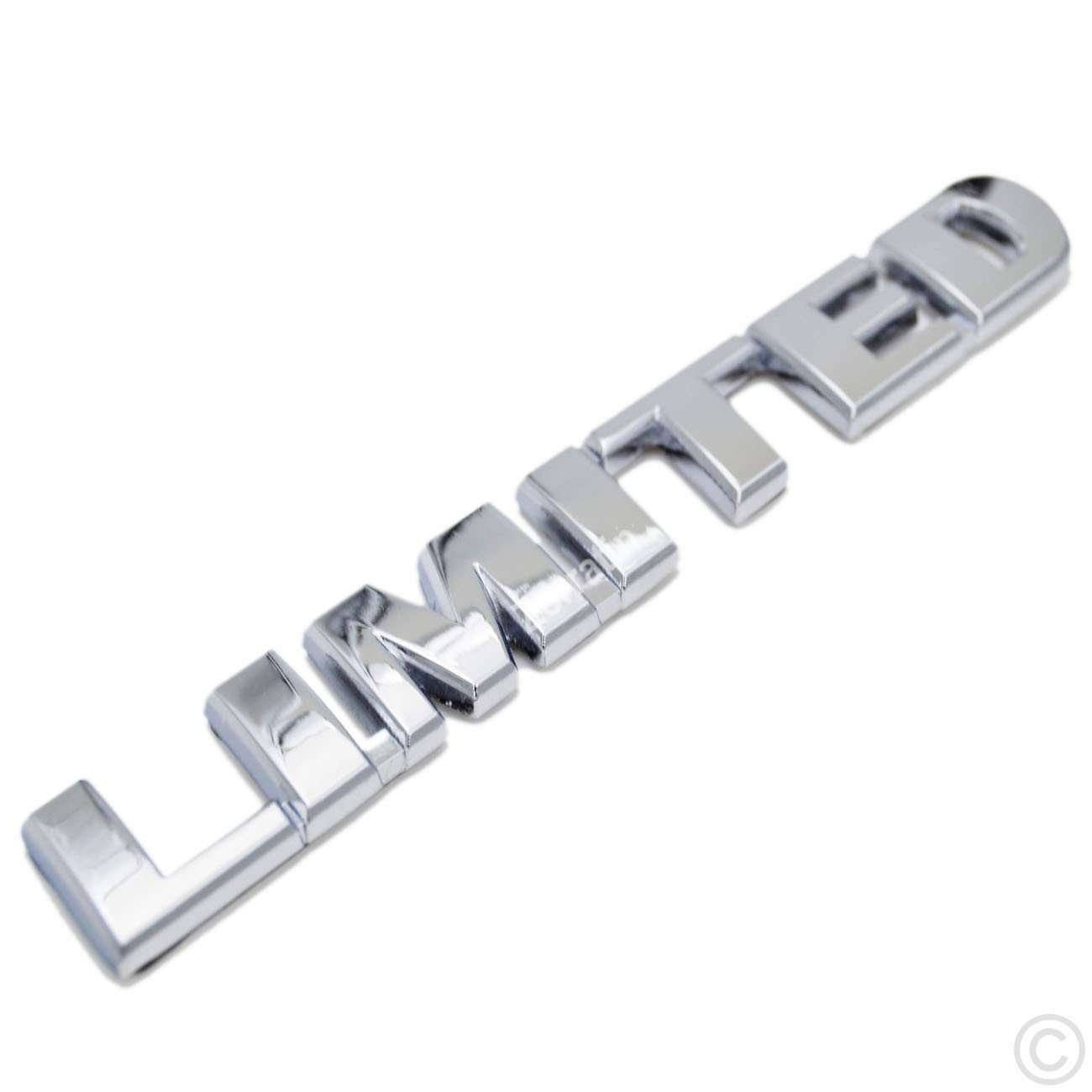 Metal Chrome LIMITED Emblem Badge Plate Decal for toyota Pillar Roof Side