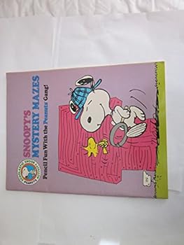 Paperback Snoopy's Mystery Mazes Book