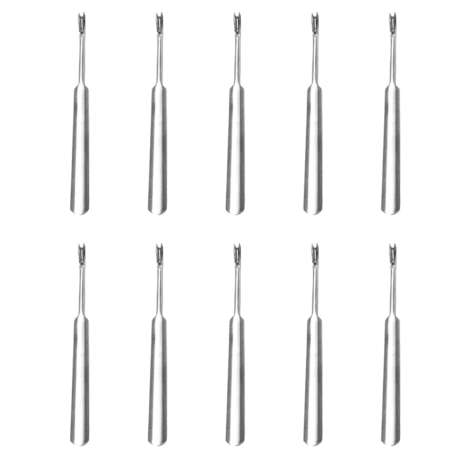 Professional Stainless Steel Cuticle Pusher - Nail Art Tool