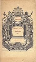 Stratford Papers on Shakespeare. 1960. B000ILIN3W Book Cover
