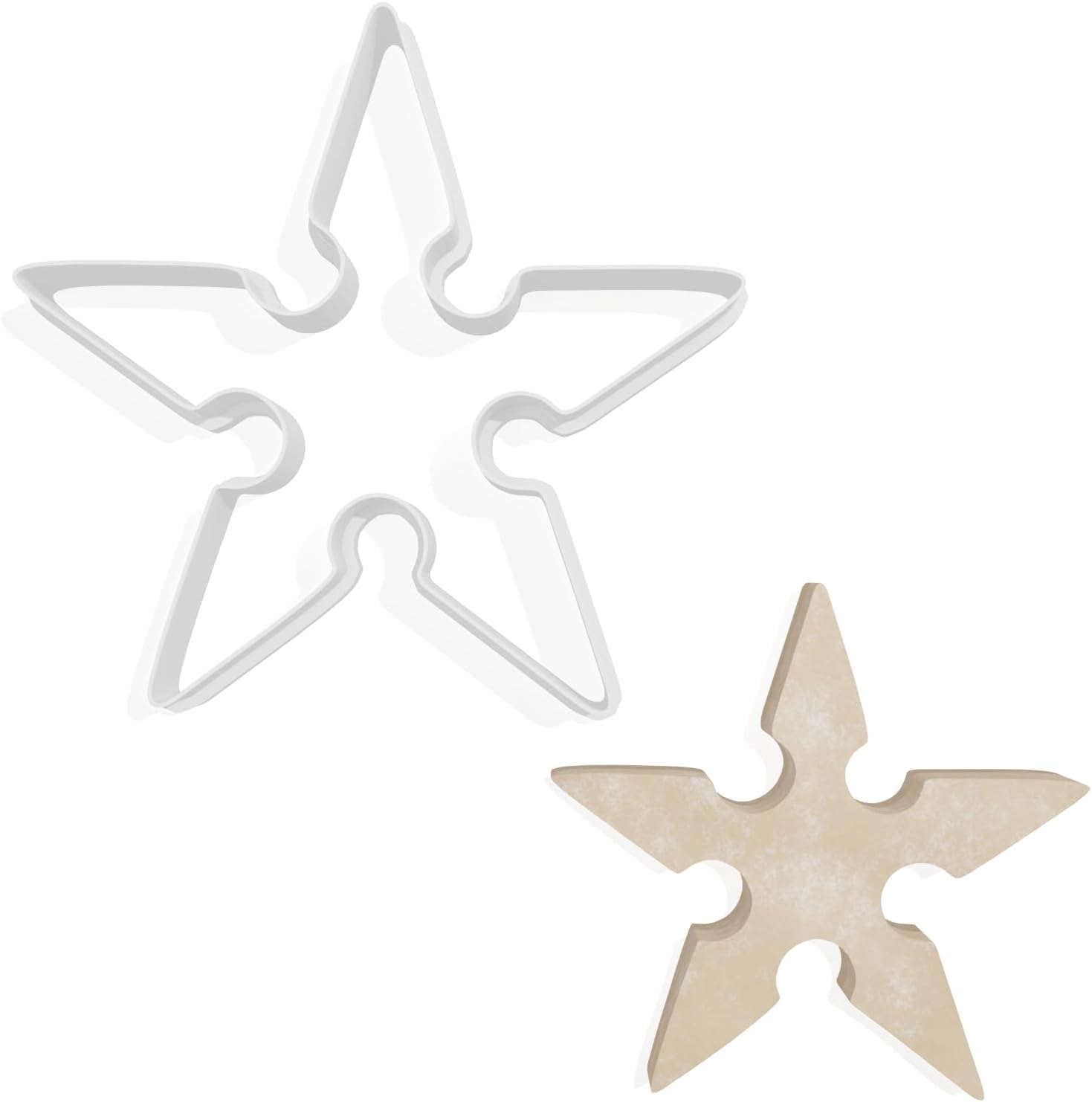 Ninja Star Cookie Cutter - 3 Sizes