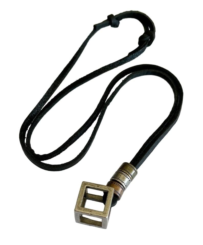 See full amazon price history chart for THE MEN THING CUBICANO BLACK - Vintage Alloy Cubical Pendant with Adjustable Pure Black Leather Cord Necklace for Men & Boys THE MEN THING CUBICANO BLACK - Vintage Alloy Cubical Pendant with Adjustable Pure Black Leather Cord Necklace for Men & Boys (B0CZHRVZTG) Amazon Price History, Amazon Price Tracker