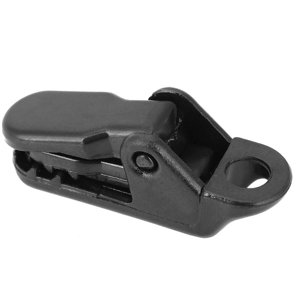 Generic Tarp Clips Heavy Duty with 10 Pcs Plastic Tarp Clamps for Camping, Black - Image 2