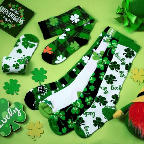 Chaussettes hautes femme Liitrsh : lot de 6 paires douces qui ne glissent pas - 4