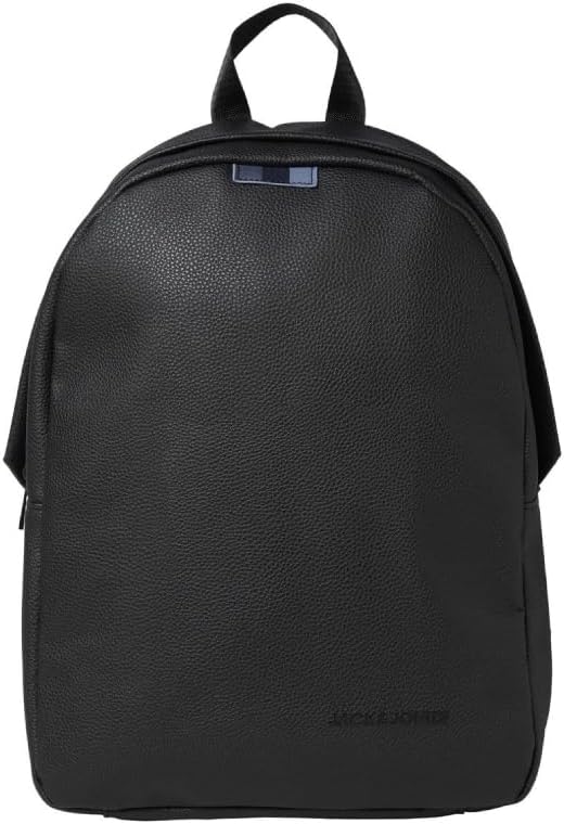 JACK & JONES Men's Jacalex Backpack Men's Laptop Bag, Black, One Size, black, Einheitsgröße
