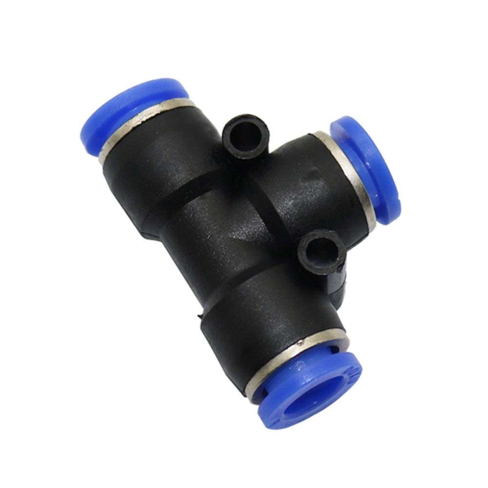 Conector de manguera de 8 mm para sistema de nebulización de invernaderos de plástico 50 uds