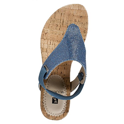 Image of WHITE MOUNTAIN Women's All Good Cork Wedge Sandal