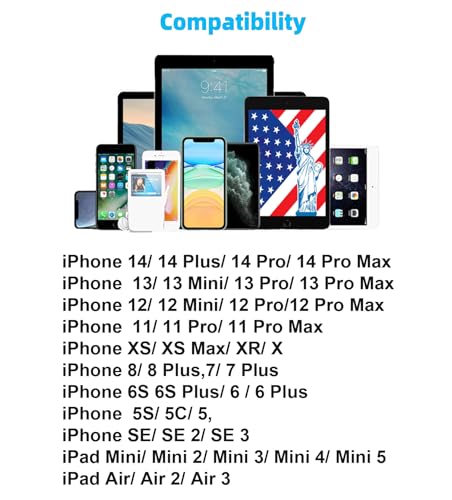 Wahbite Lightning to 3.5mm Audio Cable Compatible with iPhone 14/13/12/11/XR/XS/X/8/7/6 Plus/SE 2, iPad - Thumbnail 7