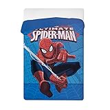  Colcha de Ultimate Spiderman de Marvel simple individual N780 invierno