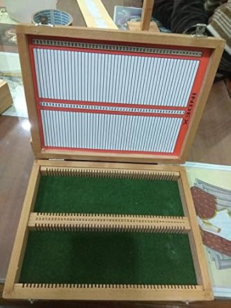 Slide Box of 100 Slides Wooden