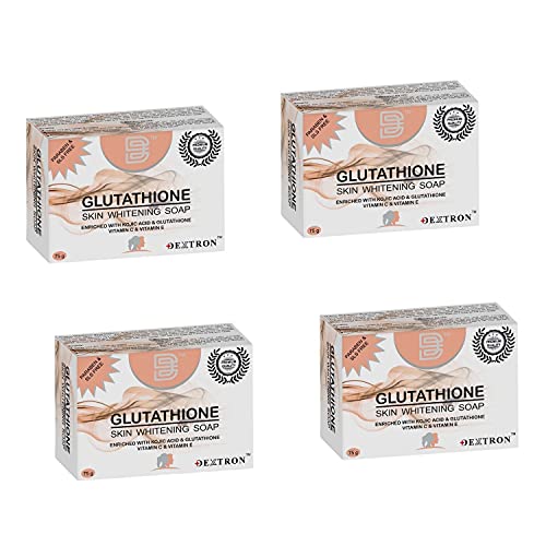 Image of Glutathione Skin Lightening Soap For All Skin Type Skin Whitening Soap For Men & Women (PACK OF 4)