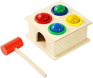 Bate Martelo Brinquedo Educativo Infantil 4 Bolas