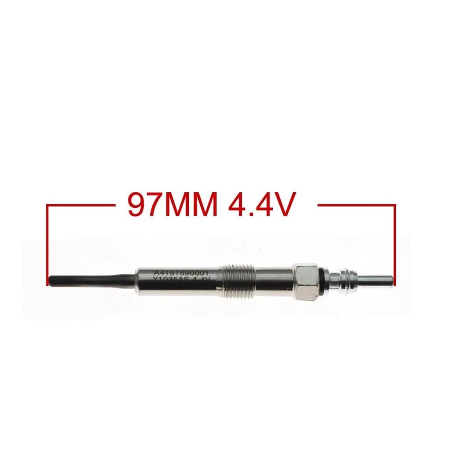 Compatibile Con Captur Per Clio III IV Per Megane III IV 1.5 DCi 4 Pezzi Candelette Di Accensione 4.4V Riscaldatore Di Candelette Di Accensione Candela di preriscaldamento