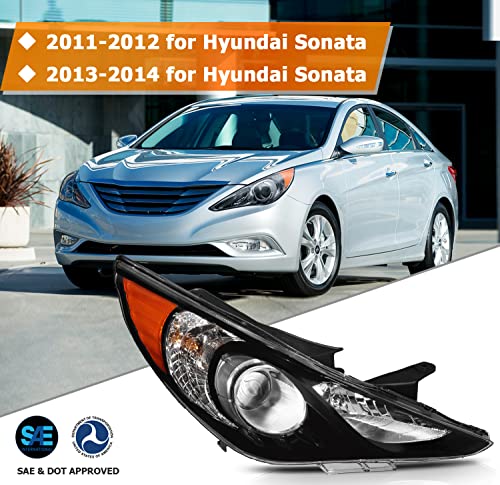 LBRST Headlights Fit for Hyundai Sonata 2011-2014 by LBRST - Used condition - Image 2