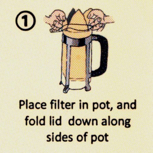 Caffi Paper Coffee Filters For 12 Cup French Press - 2 Packs Of 50 #TOP1