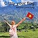 [Pack 2] tag8 Vietnam Flag Smart Luggage tag |Trendy Luggage tag ID Identification | Suitcase Tag | Fashionable Digital Name tag | Airline Compliant, SITA World Tracer Code Enabled | Gift idea