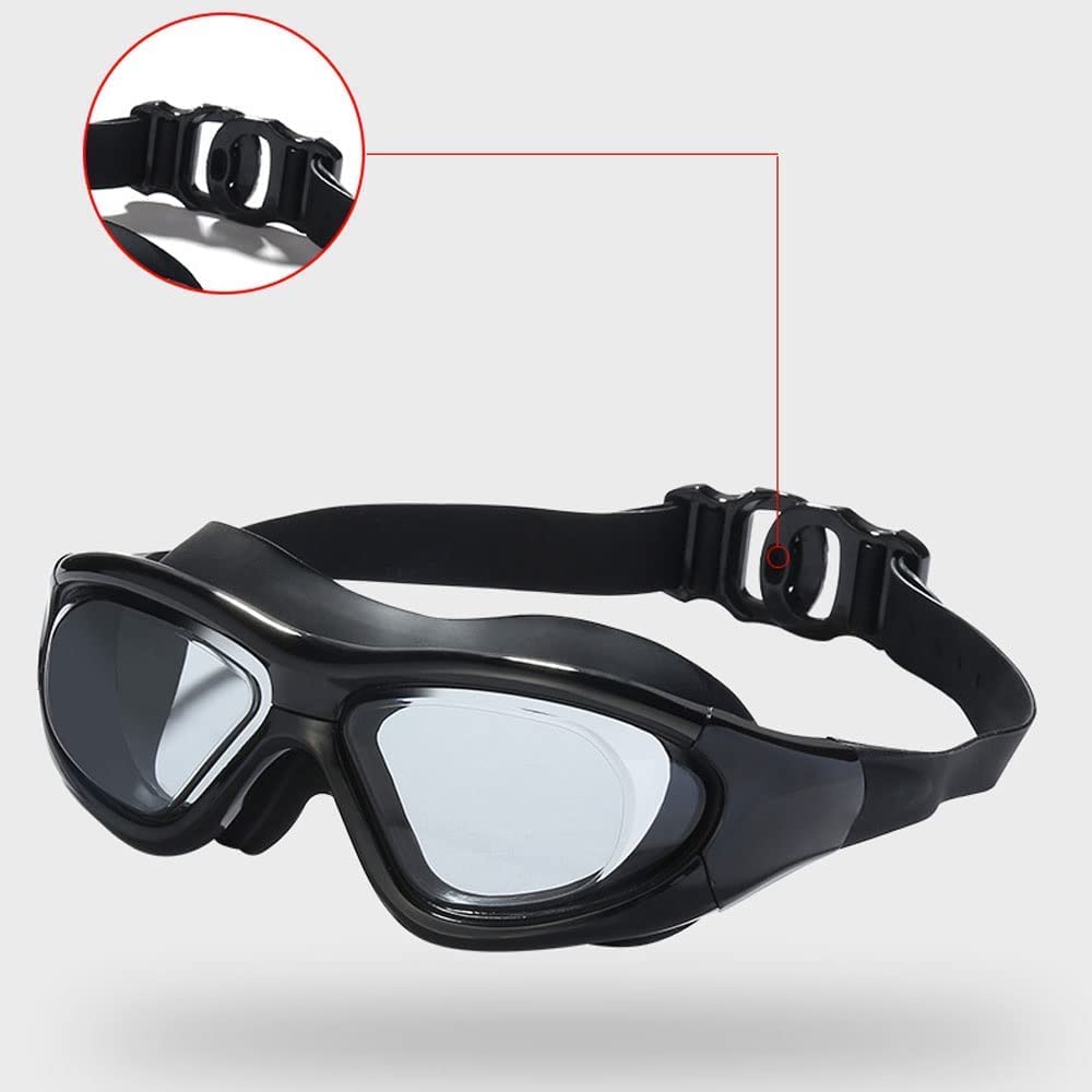 Occhialini da Nuoto Occhialini da Nuoto Antiappannamento Anti UV Nessuna Perdita Visione Chiara for Uomini Donne Adulti Adolescenti