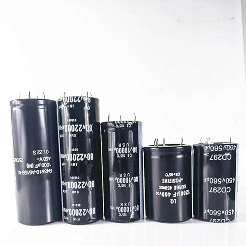 LLBOGRGGN 1PCS Four-pin electrolytic capacitor 500V1500UF 40X70