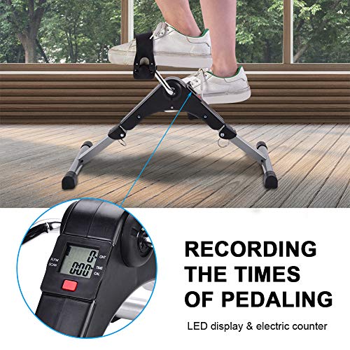 Entrenador de Piernas Pedal para Casa con Monitor LCD miniatura 3