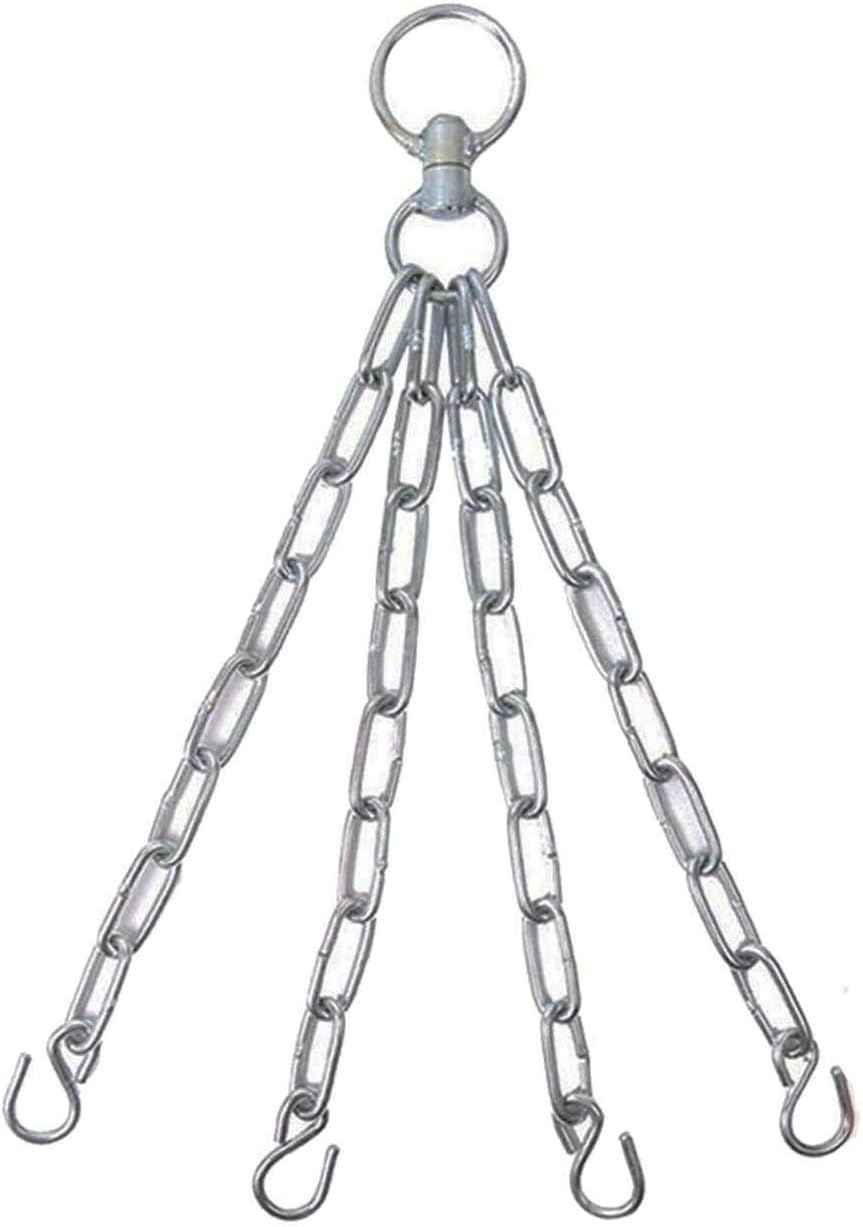 Islero Fitness Punch Bag 4 Panel Stainless Steel Chain Boxing Hanging
