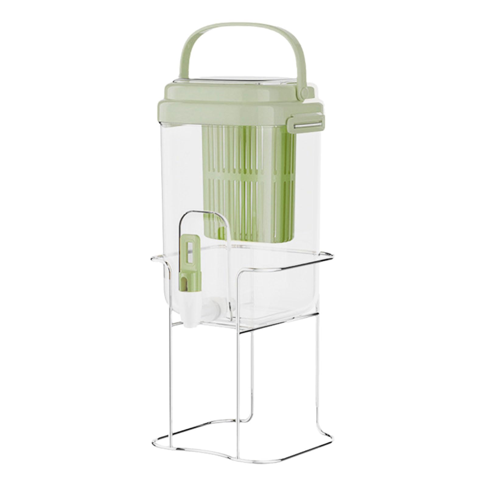 MALSSE Iced Drink Dispenser Pitcher, Leak-Proof Design with Easy-Pour Tap, Large Capacity for Fridge Storage Leak Proof Iced Beverage Dispenser