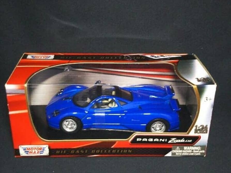 Amazon | 1/24 パガーニ ゾンダ C12 ブルー モーターマックス