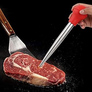 Stainless Steel Turkey Tool, Marinade Seasoning Injector, Kitchen Flavour Syringe Basting Pump, for Pork, Beef, Lamb, Chicken, Turkey, Goose, Duck, Game Meats