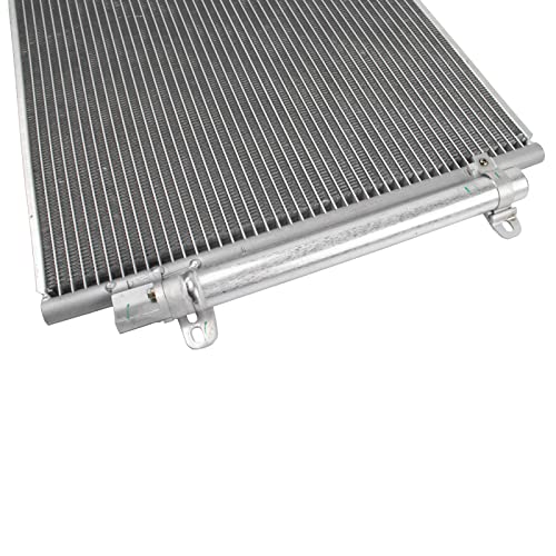 Image of TRQ Front Air Conditioning A /C Condenser Receiver Drier Compatible with 2017-2021 Volkswagen Passat VW3030137