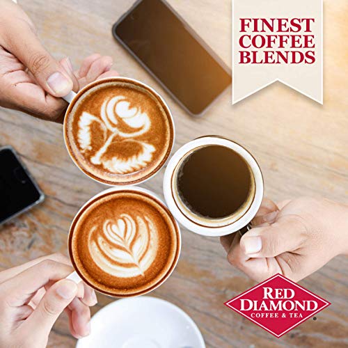 Red Diamond Ground Coffee | Classic Blend | Medium Roast | Arabica Beans | Smooth & Rich Flavor | 34.5 Ounce Resealable Can #TOP4