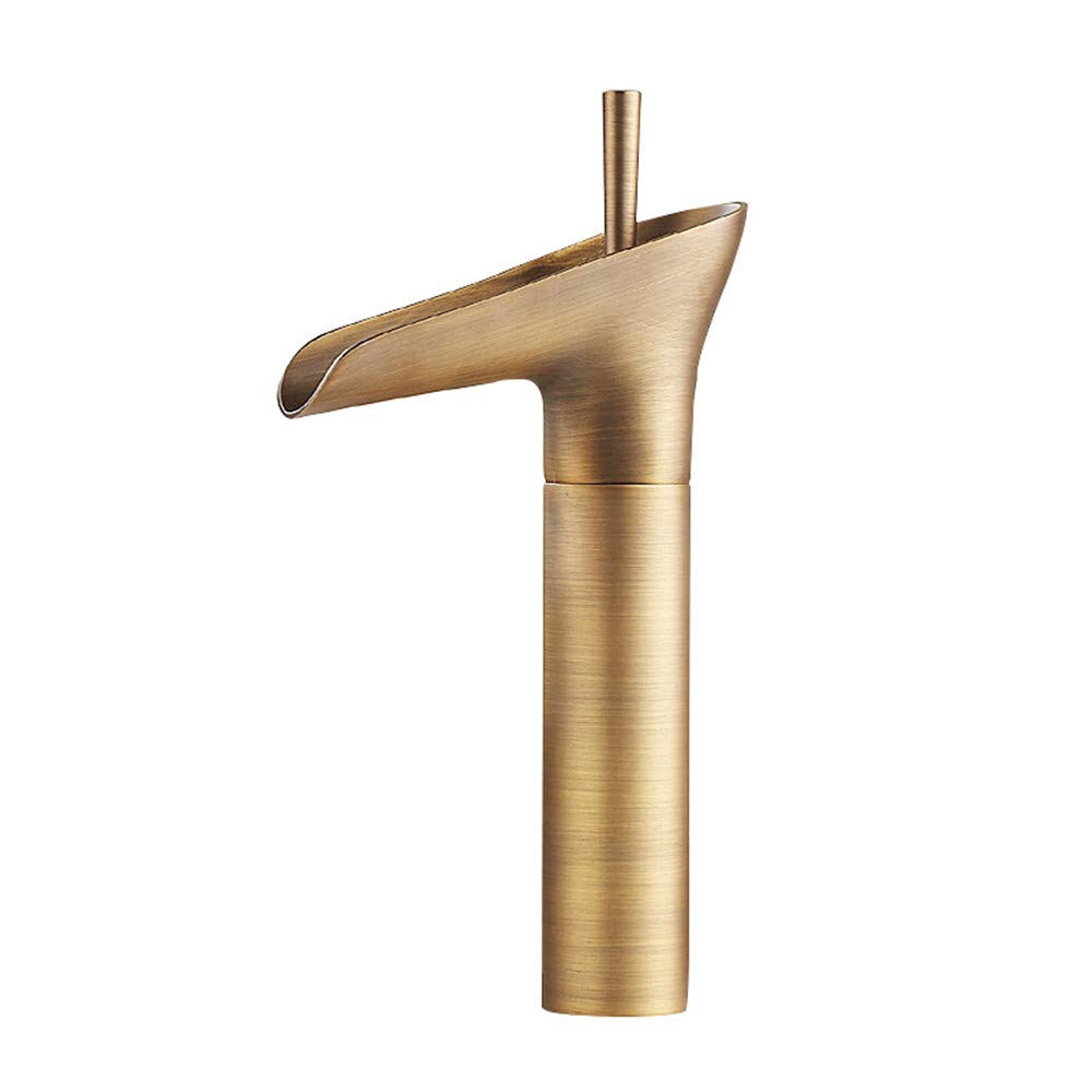 Robinet de lavabo en laiton antique brossé pour un style rétro unique