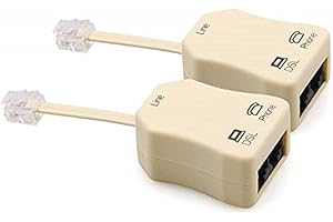 URBEST DSL Splitter for Phone and Internet