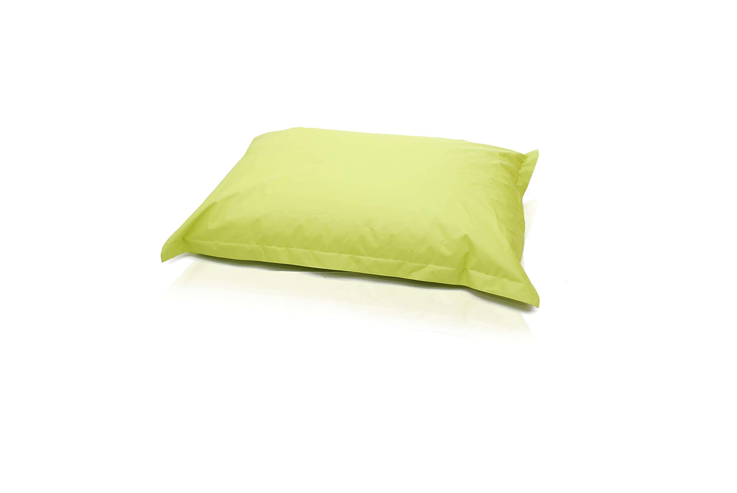 Outdoor & Indoor Eco-pouf con imbottitura ECO, pouf gigante, poltrona relax, cuscino da pavimento, Bean Bag 350L (verde)