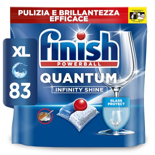 Finish Quantum Infinity Shine Pastiglie Lavastoviglie, 83...