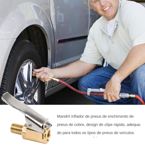 Mandris de ar, mandril de ar para pneus,Mandril de ar de cobre para pneu | Inflador portátil do mand