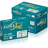 【Amazon.co.jp限定】【まとめ買い・A4/2500枚】工イプリル 高白色コピー用紙 PaperOne A4 紙厚0.09mm 500枚×5個