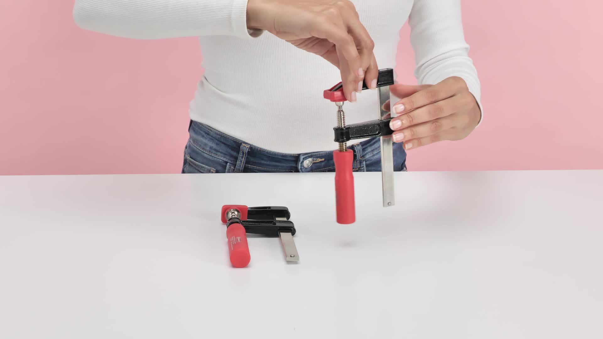 Strettoi A Vite In Ghisa - 2 Pezzi 100x50 Mm Per Fai Da Te E Lavorazioni