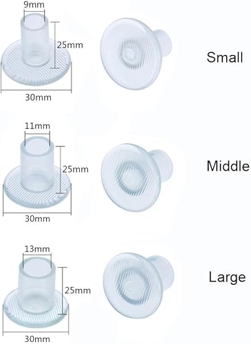 Miniatura 3 de Protectores transparentes de tacón alto para zapatos, tapones para caminar sobre hierba, pequeñomediogrande, 9 pares.