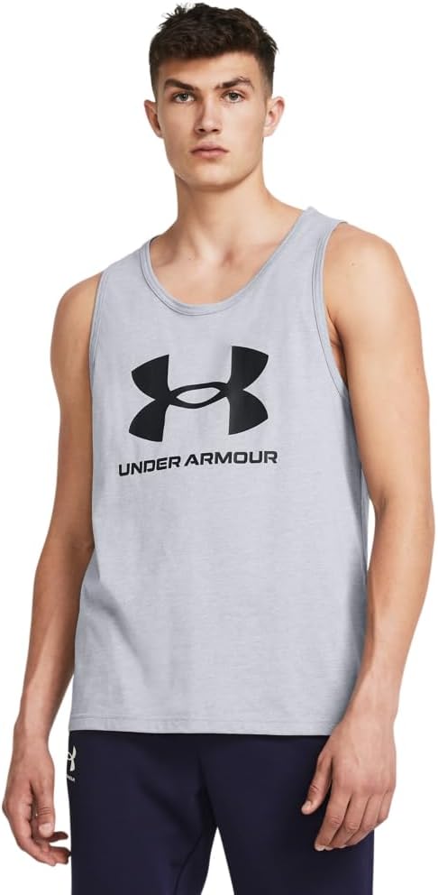 Under Armour Sportstyle Logo Tank Top Camiseta Hombre en oferta en Amazon