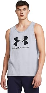 Under Armour mens Sportstyle Logo Tank Top T-Shirt