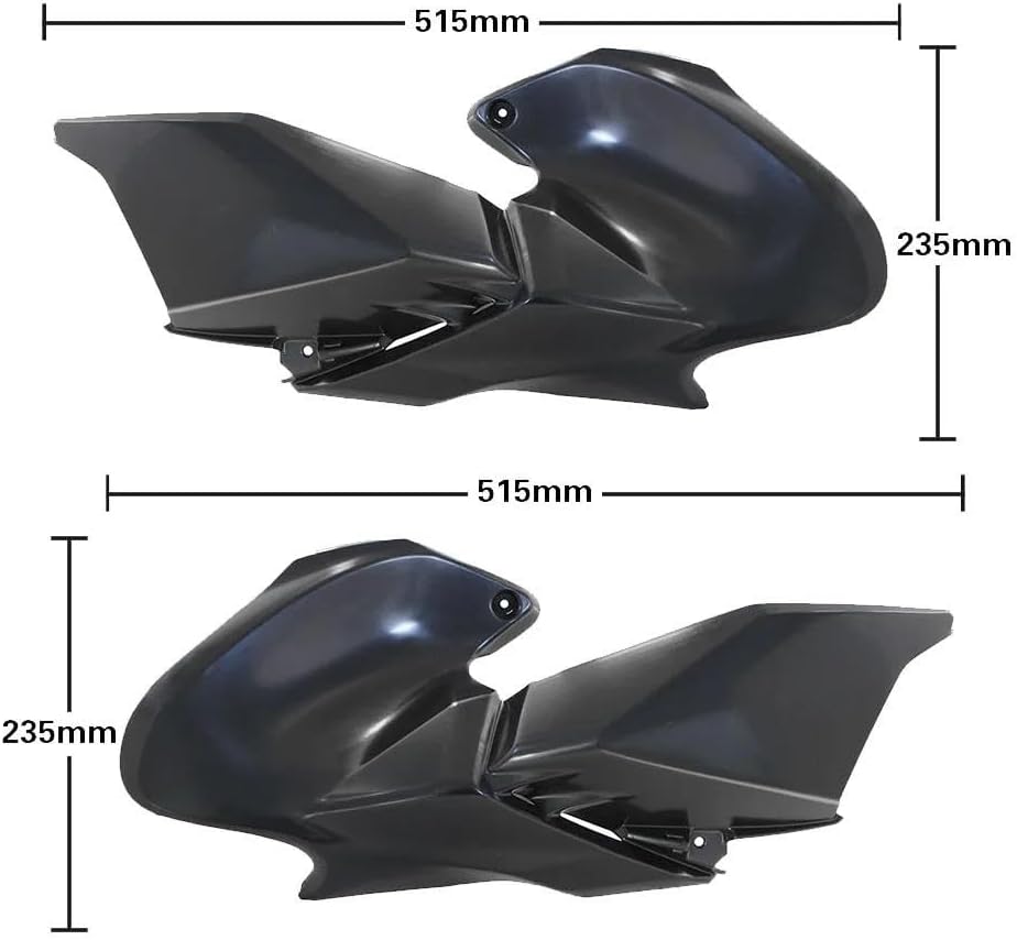 パネルフェアリングカウル オートバイ タンク フロント サイド パネル